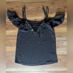 Express off shoulder top